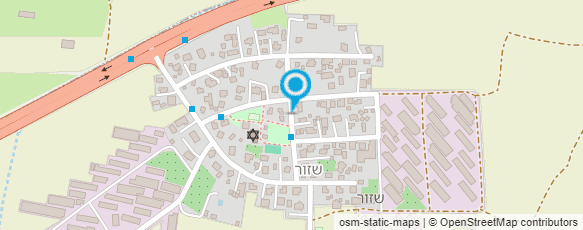 מפת הגעה אל צ'קמרי-בקתות בחורש