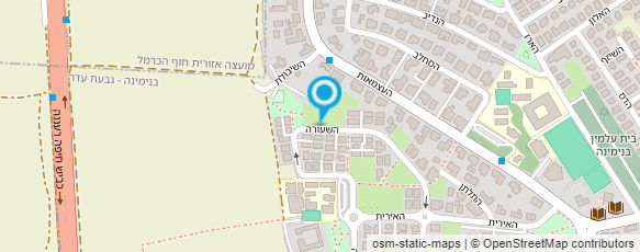 מפת הגעה אל טפירו חנן מוצרי צריכה