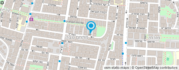 מפת הגעה אל קליניק שיש