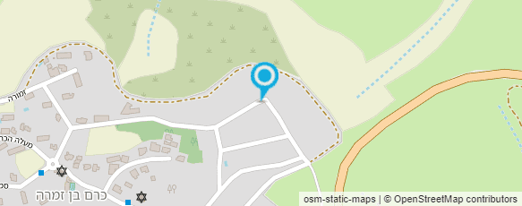 מפת הגעה אל החאן של גץ