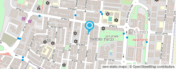 מפת הגעה אל ד"ר טניה סיניצ'קין - רופאה דיאטנית