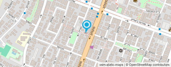 מפת הגעה אל משתלת הכפר הירוק