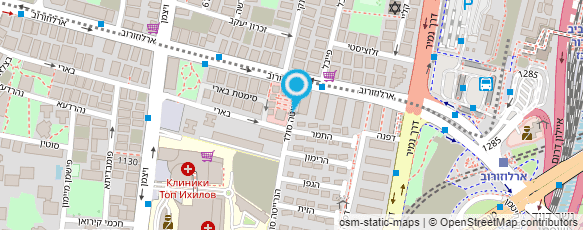 מפת הגעה אל אורטוקר שירותים רפואיים מתקדמים