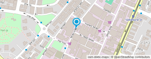 מפת הגעה אל אופיקס ציוד משרדי