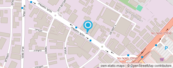 מפת הגעה אל אמ.ג`י.אמ. קלאב בע"מ