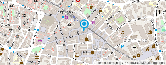 מפת הגעה אל אגודת מזון לחיים