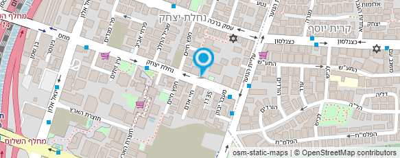 מפת הגעה אל אתי לונר - מורה ליוגה