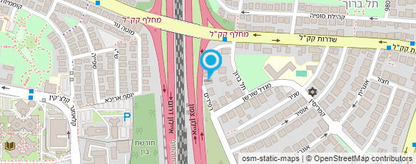 מפת הגעה אל מיכל גור-רפלקסולוגיה משולבת