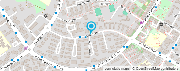 מפת הגעה אל אילנה  -כלה אצילה