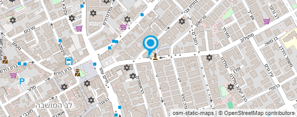 מפת הגעה אל דקור בניית אתרים