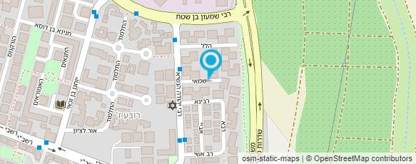 מפת הגעה אל מכון הליכות הארץ