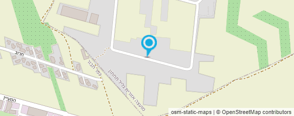 מפת הגעה אל בצל הזית בקתות עץ