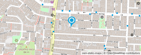 מפת הגעה אל ד"ר חווה פרי