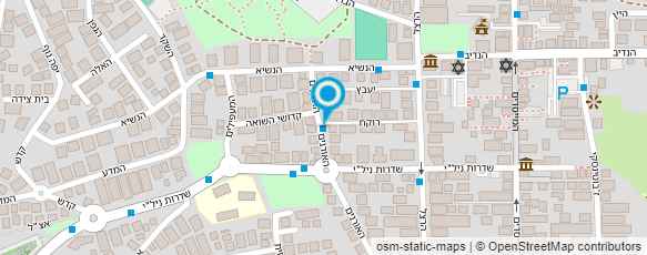 מפת הגעה אל איריס סולומון פסיכותרפיסטית