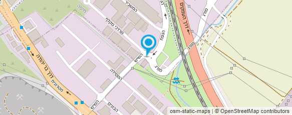 מפת הגעה אל רובינוב תעשיות עץ בע"מ