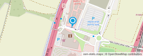 מפת הגעה אל בלאק גלילות