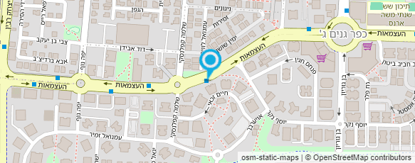 מפת הגעה אל ענת זפרני-סדנאות