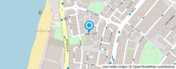 מפת הגעה אל מתנ"ס בית צדיק