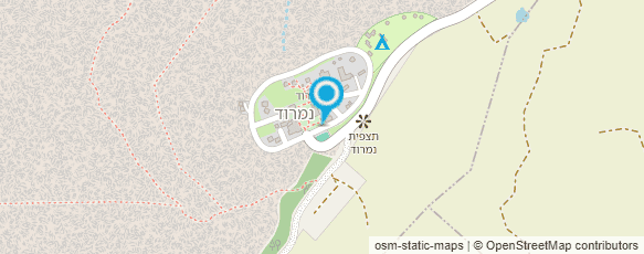 מפת הגעה אל בקתות בערפל