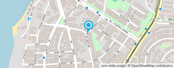 מפת הגעה אל צביעת בתים מדרגות ומשרדים