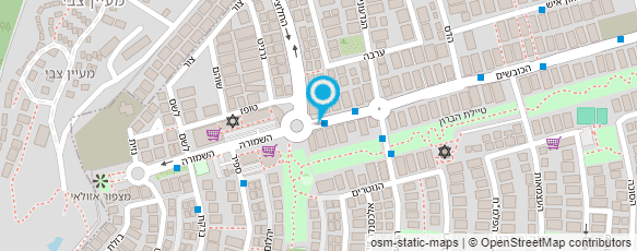 מפת הגעה אל עו"ד גולדנברג דנה