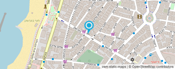 מפת הגעה אל עידו רפאל מאפר ושיער