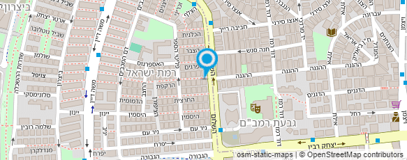 מפת הגעה אל הסטודיו של דפנה