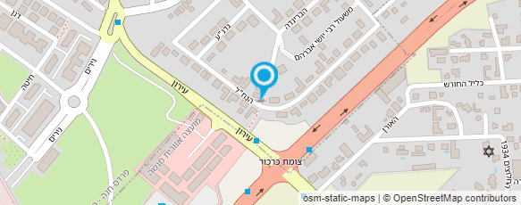 מפת הגעה אל טל רמון תאורה לאירועים