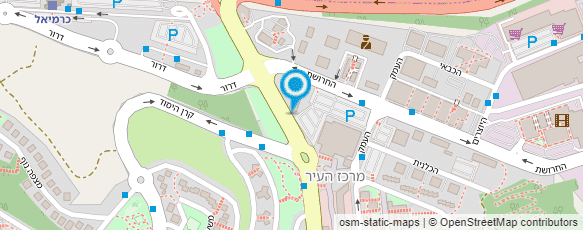 מפת הגעה אל מקור הקודש