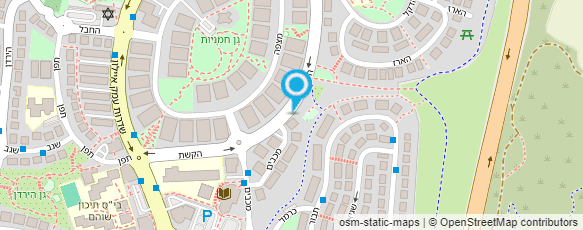 מפת הגעה אל ערוצים בטבע- טיולים ופעילויות