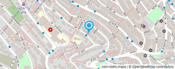 מפת הגעה אל יאיר לוינסון