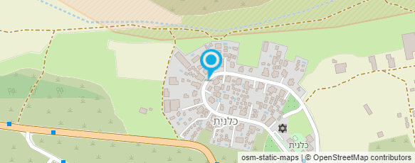 מפת הגעה אל בקתות המזל