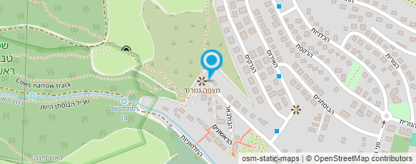 מפת הגעה אל אחוזת המאירי