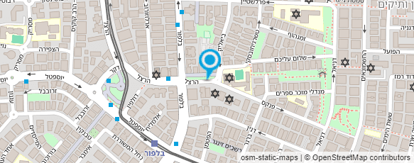 מפת הגעה אל ורד בן-ברוך גרפולוגית מוסמכת