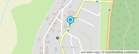 מפת הגעה אל אחוזת נפתלי