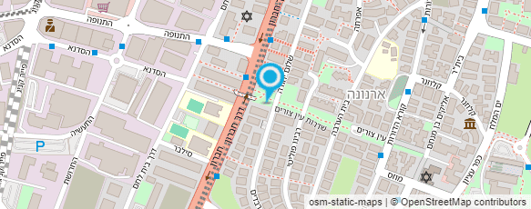 מפת הגעה אל הובלות א.נ לוגיסטיקה