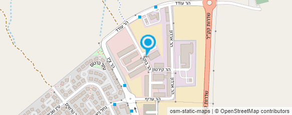 מפת הגעה אל מתפרת עמותת "נצח יש"י"