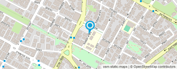 מפת הגעה אל ענבר אדריכלות