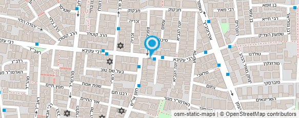 מפת הגעה אל יעל בגדי מעצבים