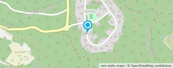 מפת הגעה אל אוהד חדרי אירוח