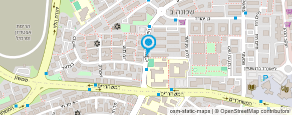 מפת הגעה אל לב טורס משרד נסיעות