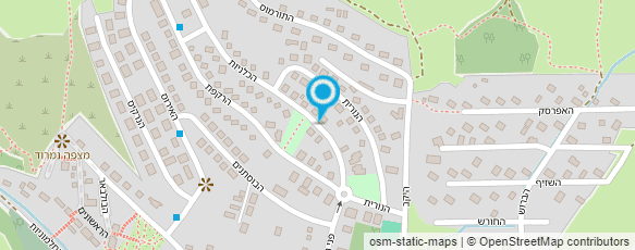 מפת הגעה אל צימר המושבה