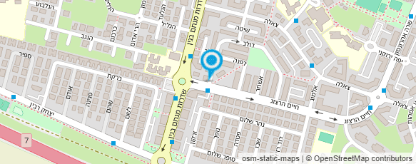 מפת הגעה אל מיני משפחתון אורית