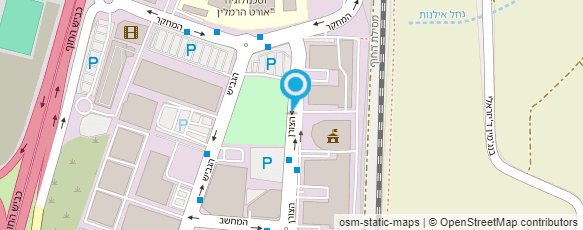 מפת הגעה אל הקרן לפיתוח נתניה