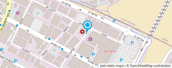 מפת הגעה אל אורתוספורט - רפואת ספורט אישית