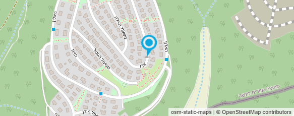 מפת הגעה אל מרכז נטע