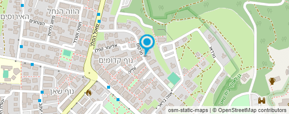 מפת הגעה אל הגברה תאורה במה - צוף