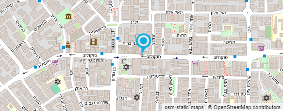 מפת הגעה אל הסטודיו של נעמי מפת הגעה אל הסטודיו של נעמי