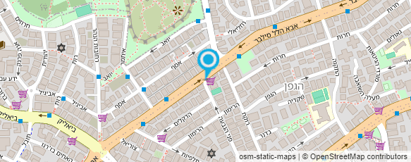 מפת הגעה אל בצלאל שליחויות