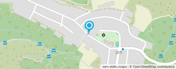 מפת הגעה אל חזון בטבע